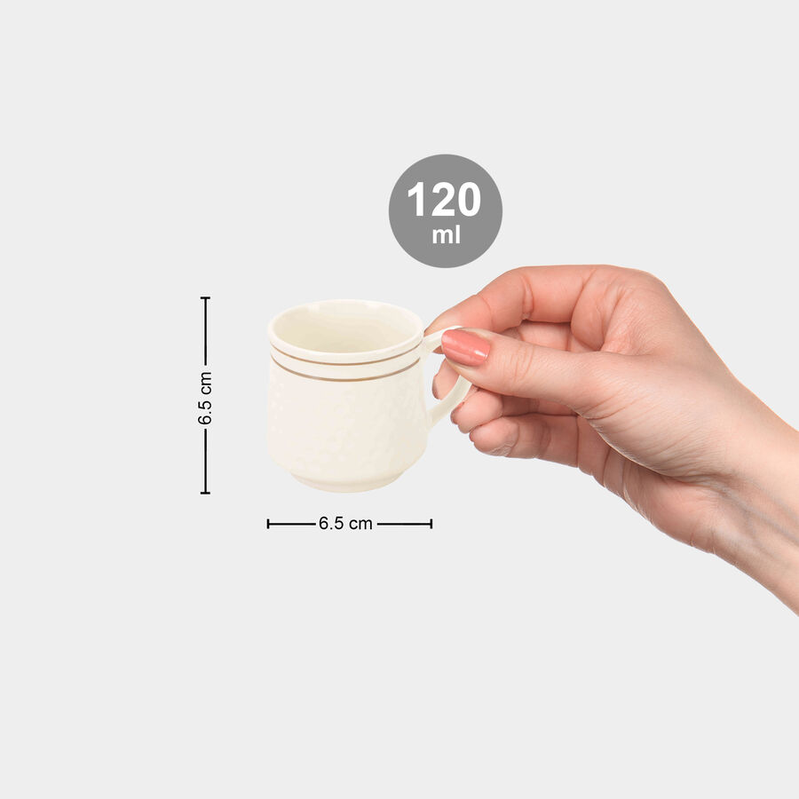 120 ml Stoneware Cup, Set of 6, , large image number null