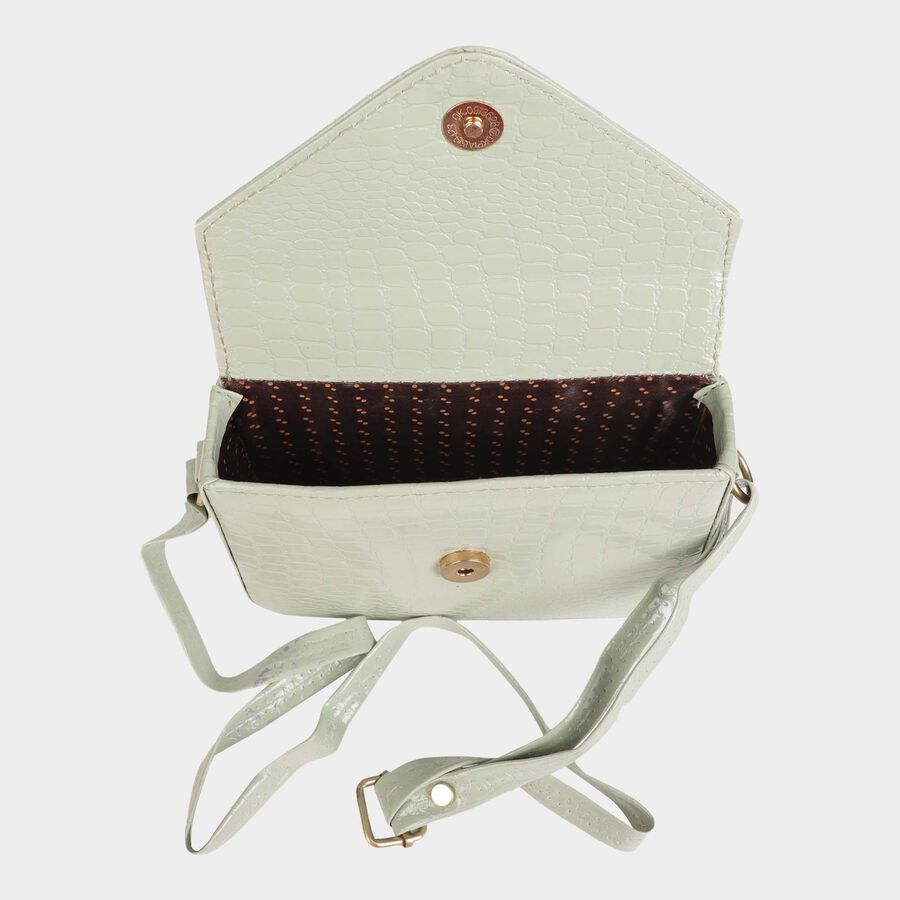 Women's Polyurethane Envelope Sling Bag, , large image number null