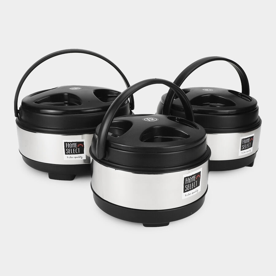 Steel Casserole Set of 3, , large