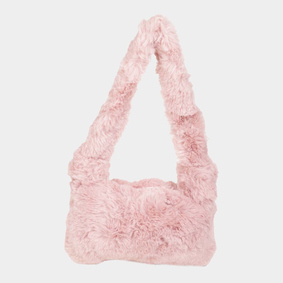 Kid's Pink Nylon And Polyester Bag, , large image number null
