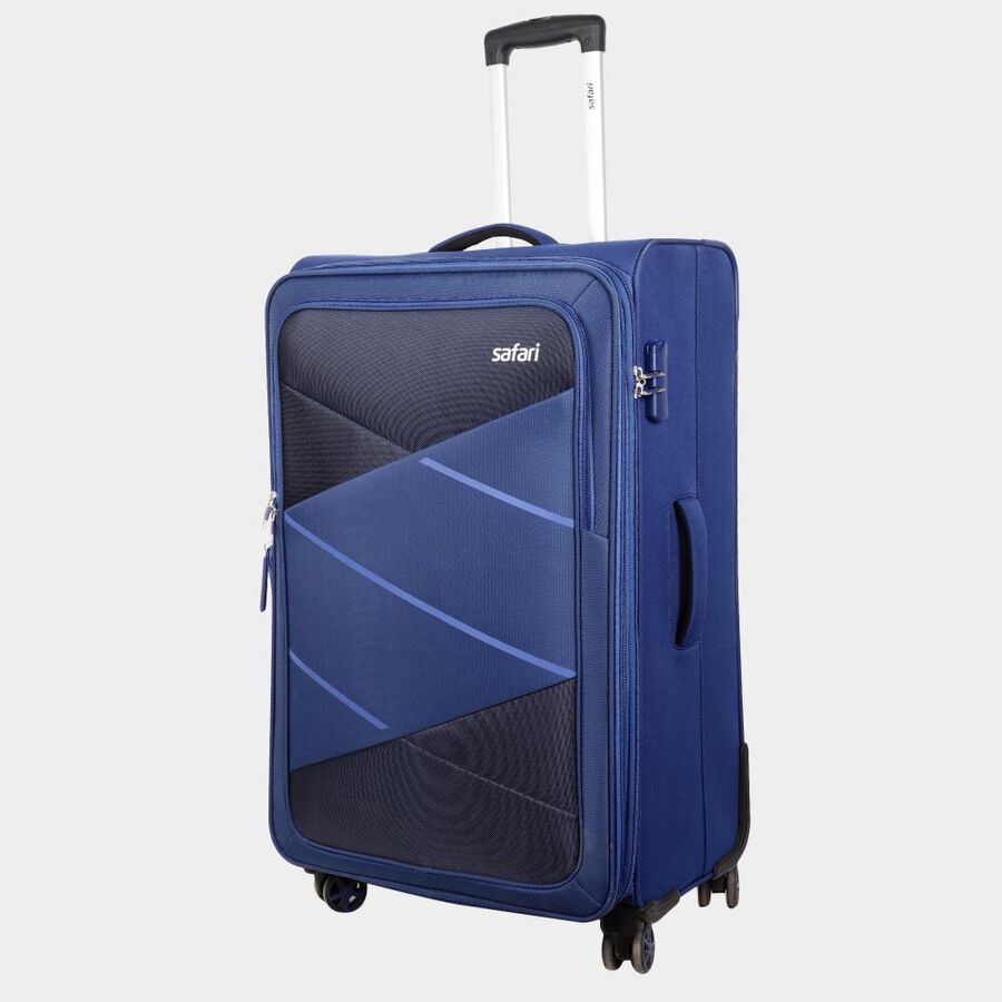 8-Wheel Polyester Soft Case Trolley, Large, , large image number null