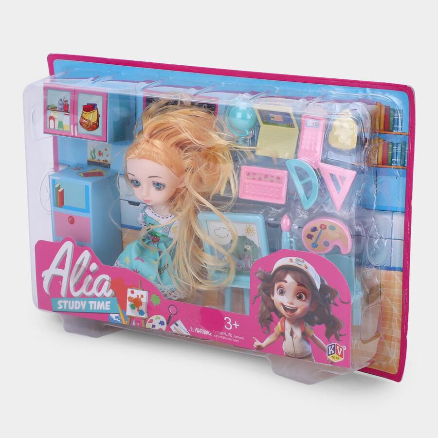 Alia Baby Study Time Doll & Accessories, , large image number null