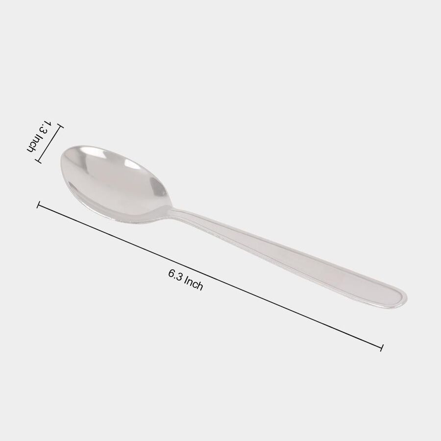 Set of 4 Stainless Steel Baby Spoons, , large image number null