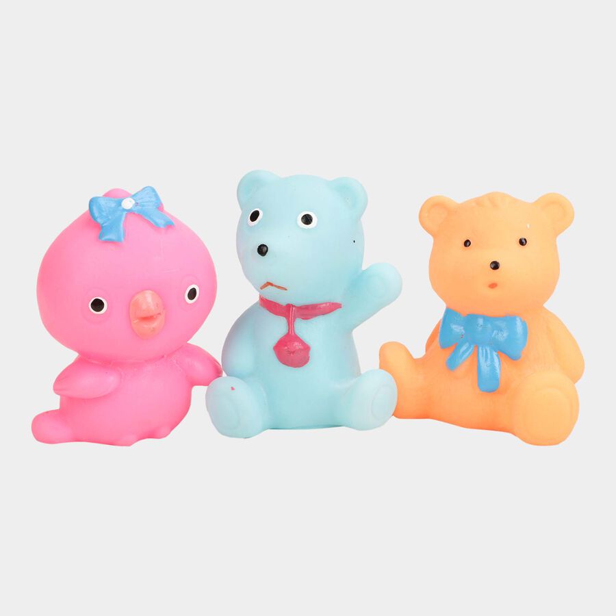 Baby Animal Squeeze Toys, Set of 3, , large image number null