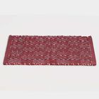Maroon Polyester Door Mat, , small image number null