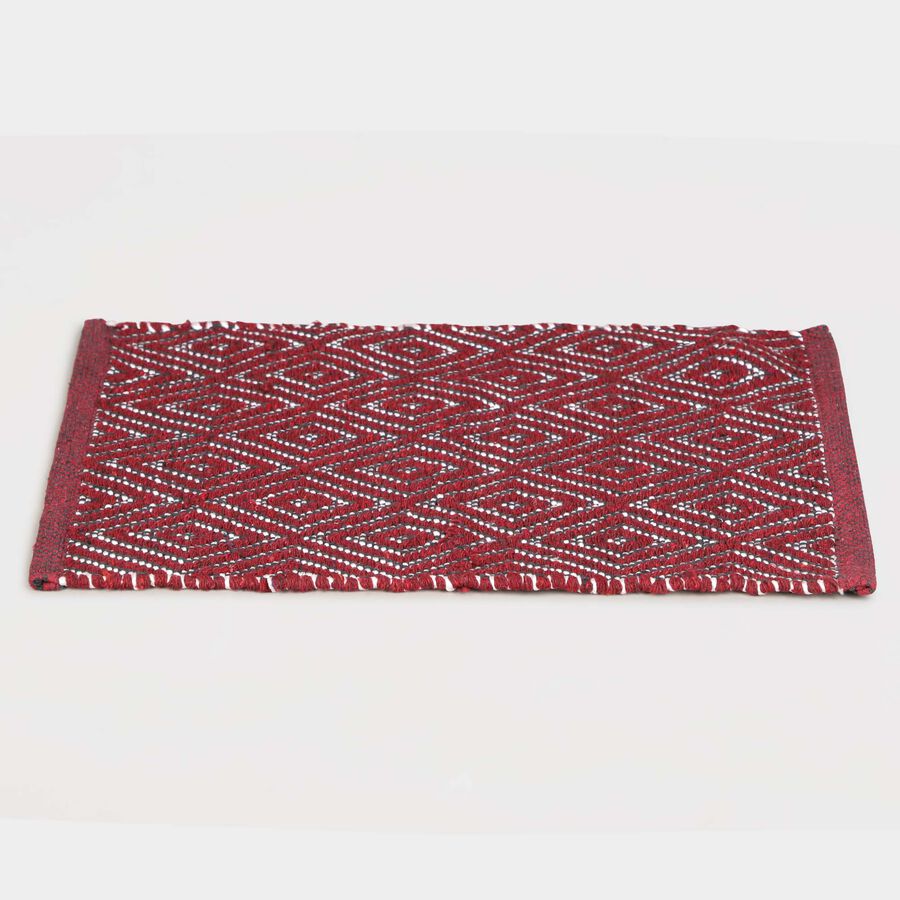 Maroon Polyester Door Mat, , large image number null