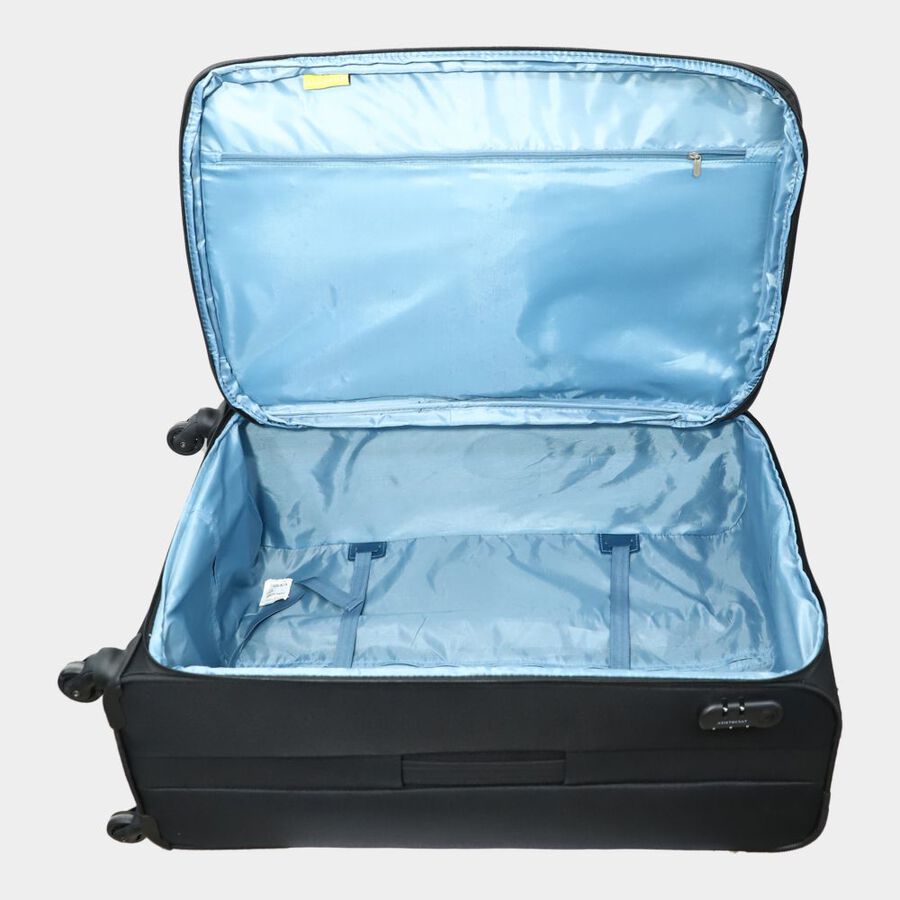 4-Wheel Polyester Soft Case Trolley, Large, , large image number null