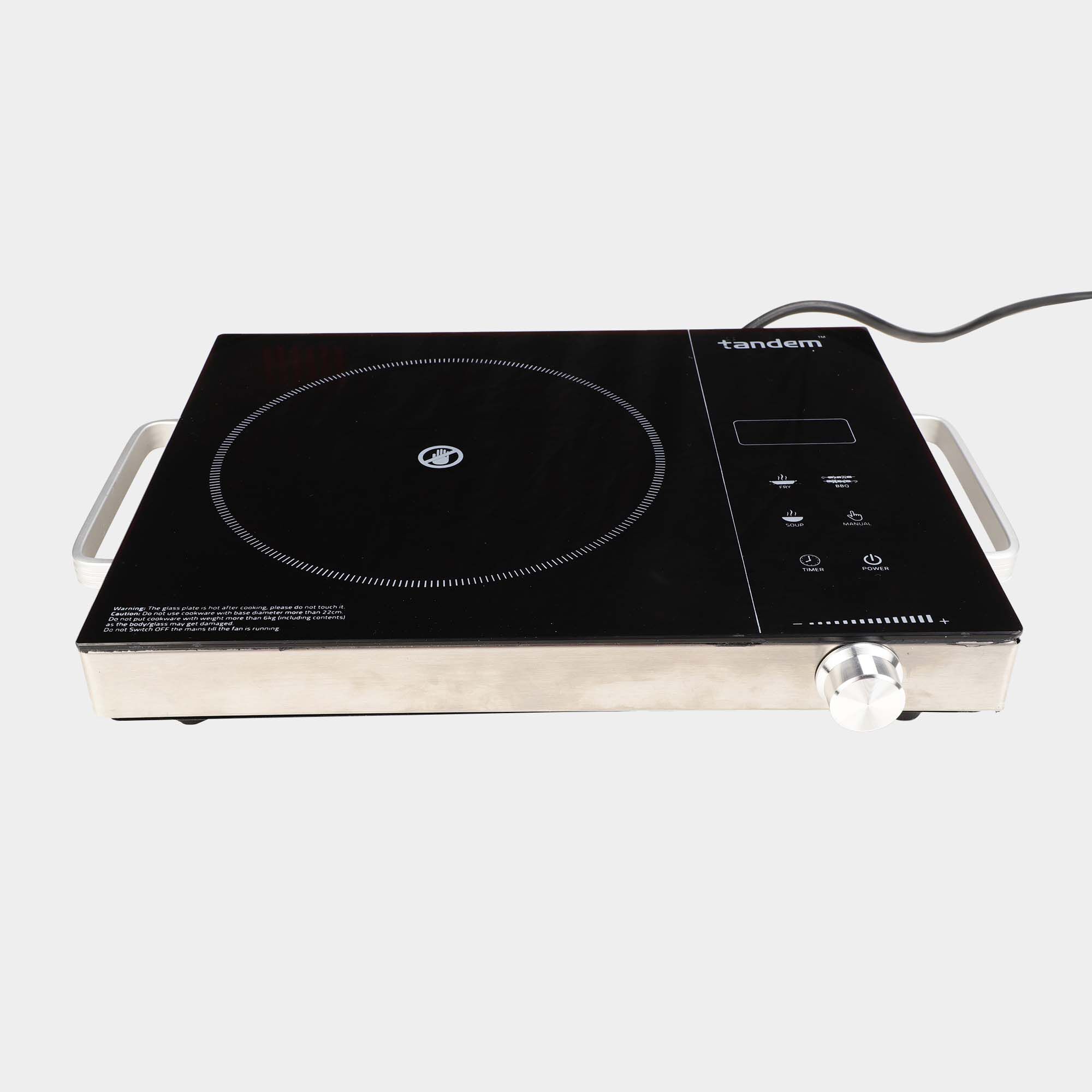 TANDEM 2000W Infrared Cooktop Touch Controls Vishal Mega Mart India