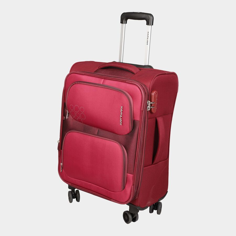 Polyester Upright Trolley, 58 cm X 42 cm X 28 cm, Cabin Size, 46.5 L, , large image number null