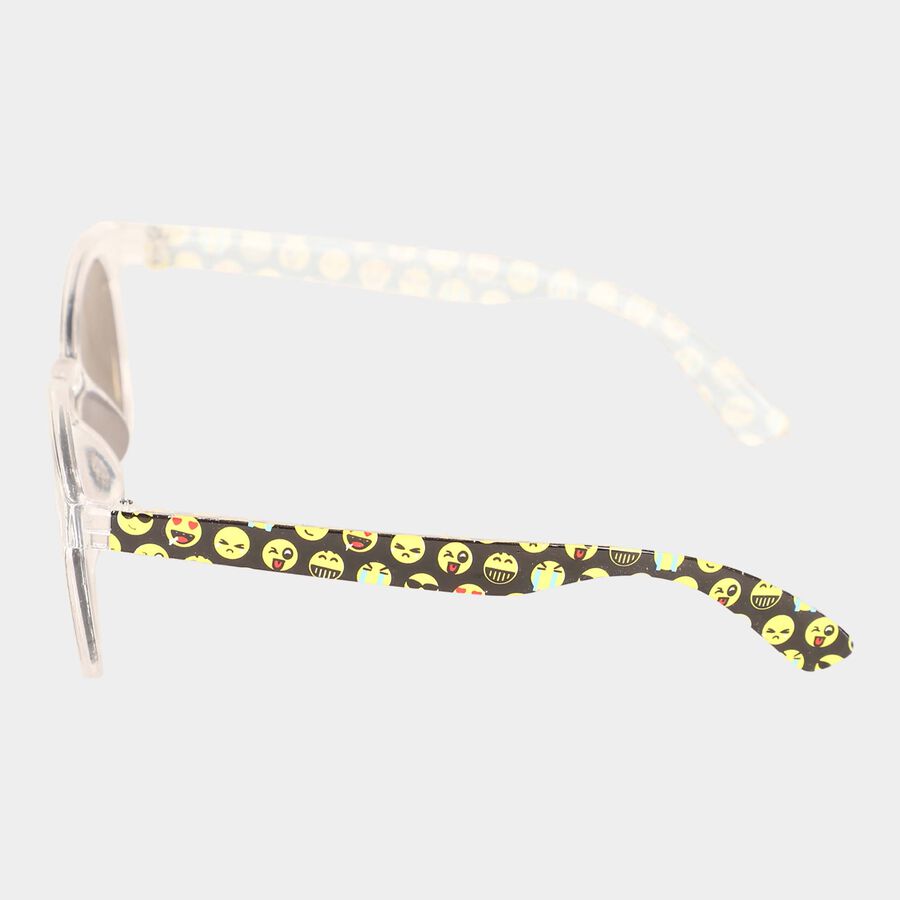 Kid's Metal Clear Glass Cat Eye/Butterfly Sunglasses, , large image number null