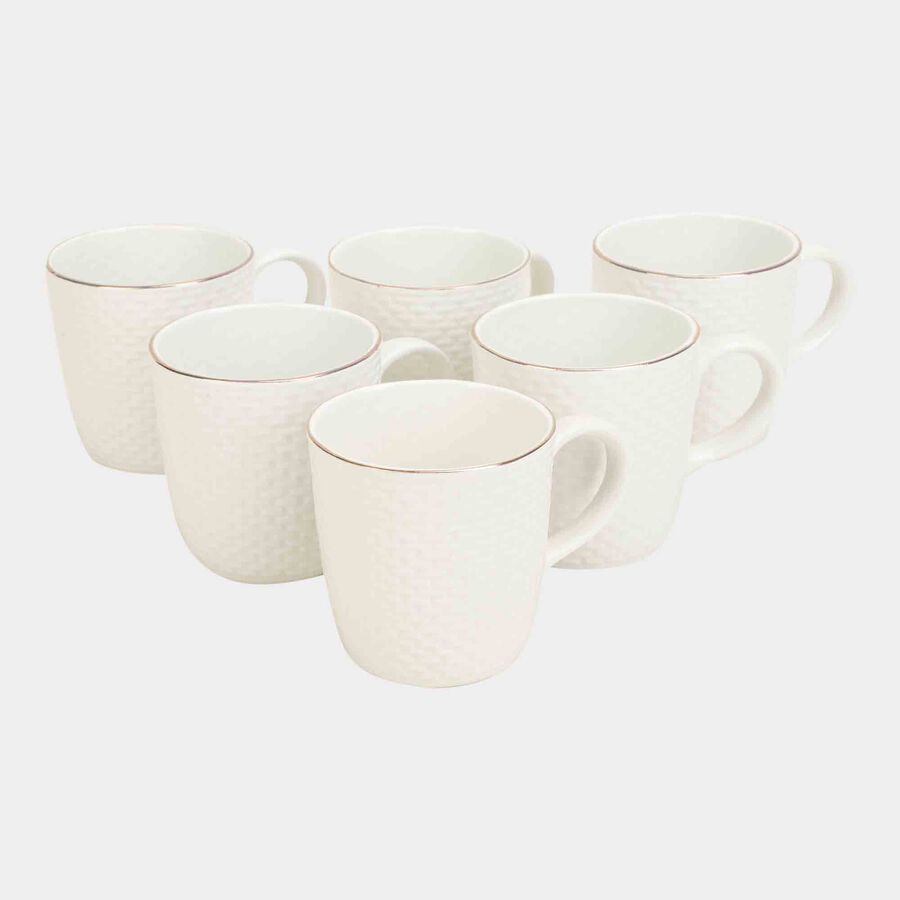 150 ml Bone China Cup, Set of 6, , large image number null