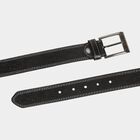 Men's Black Polyurethane Casual Belt, , small image number null