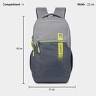 Light Grey Polyester Back Pack, , small image number null