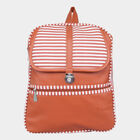 Women's Solid Polyurethane Backpack, , small image number null