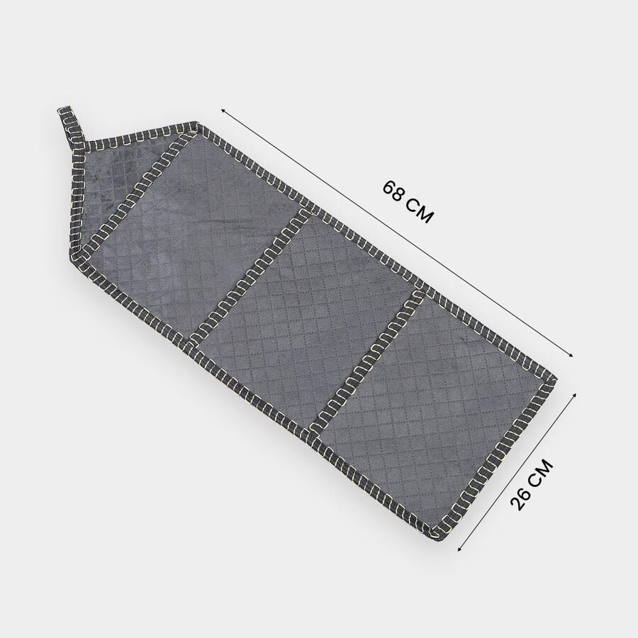 Grey Polyester Cotton Wall Hanging, , large