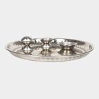 Steel Pooja Plate, , small image number null