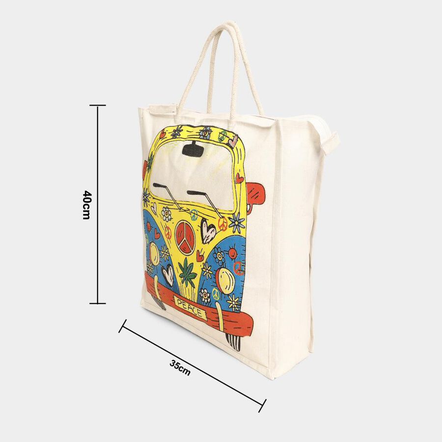 White Canvas Bag, , large image number null
