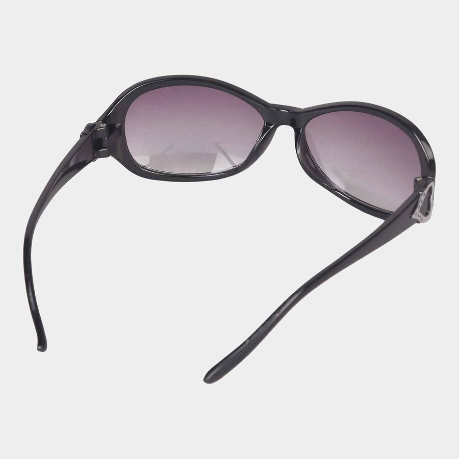 Women's Plastic Gradient Oval Sunglasses, , large image number null