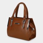 Women's Tan Polyurethane Handbag , , small