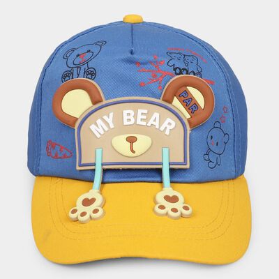 Kid's Blue Fabric Cap