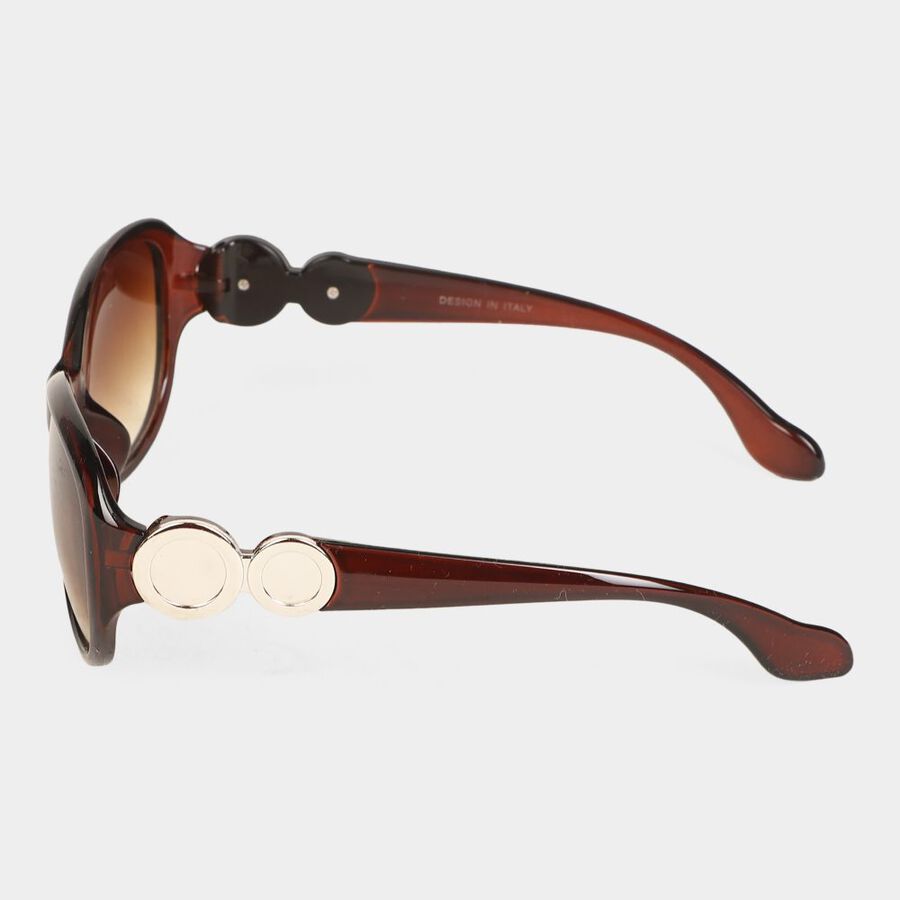 Women's Plastic Gradient Square Sunglasses, , large image number null