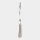 Grey Microfiber Tieback Rope, , small image number null