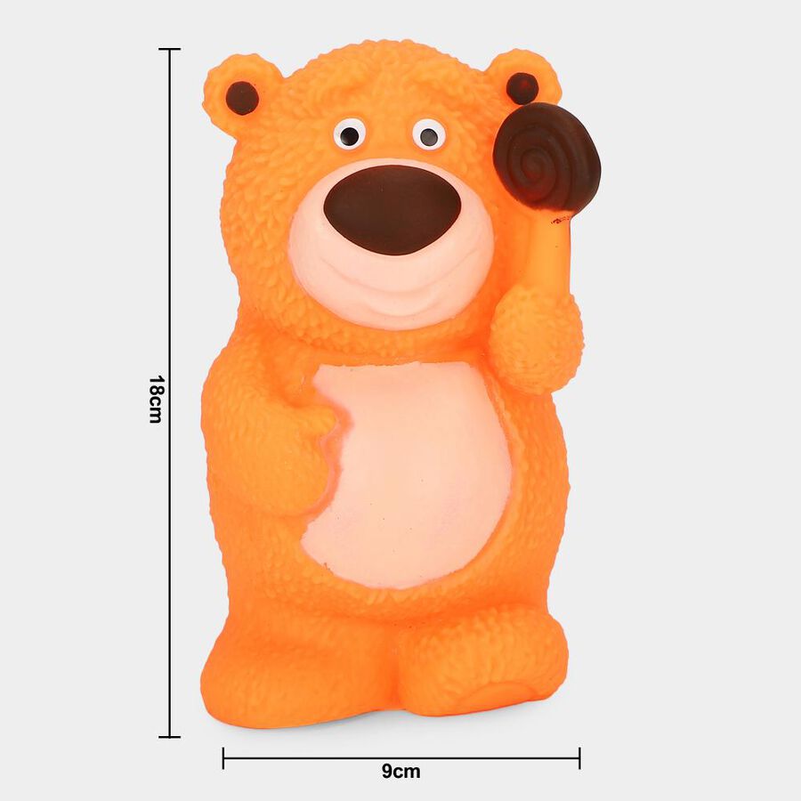 Kid's Soft Squeeze Rubber Bear Toy, , large