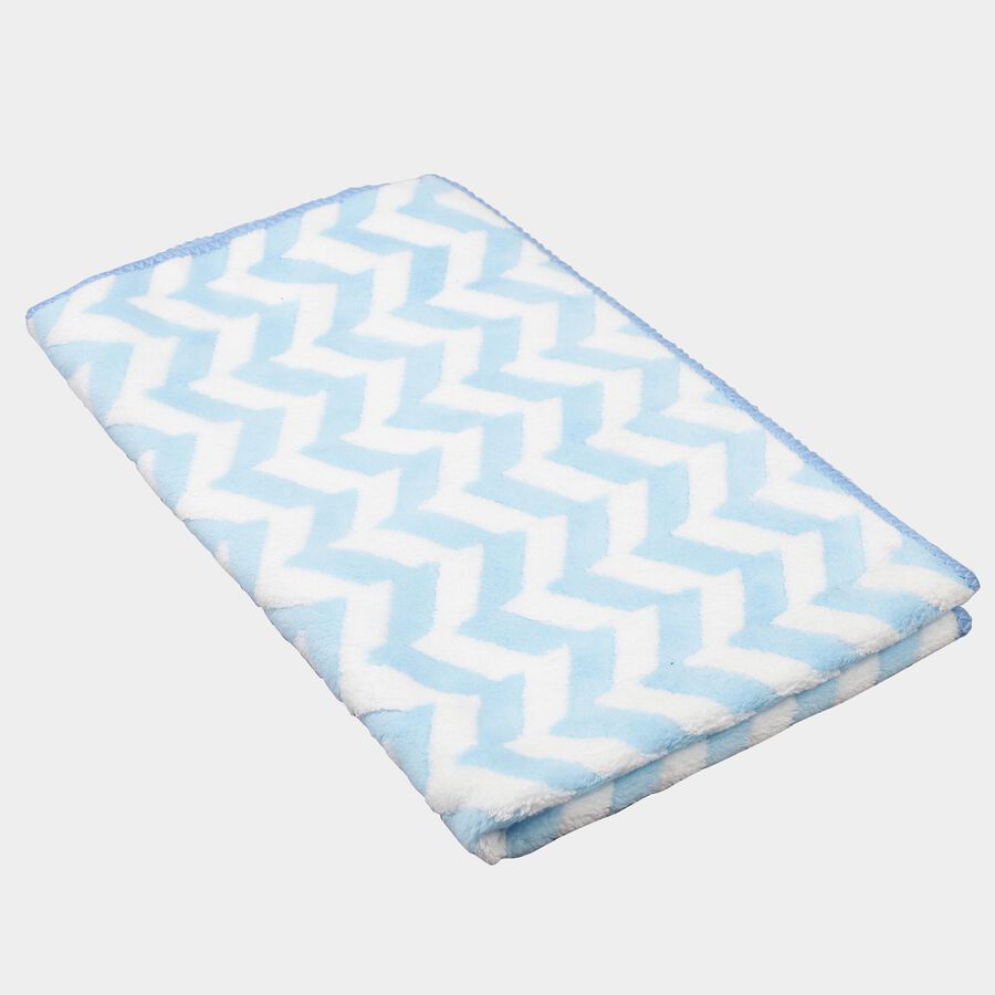 200 GSM Blue Cotton Hand Towel, , large image number null