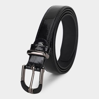 Women's Brown Pu Belt