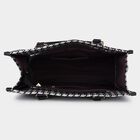 Women's Black Polyurethane Hand Bag, , small image number null