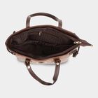 Women's Tan Polyurethane Hand Bag, , small image number null