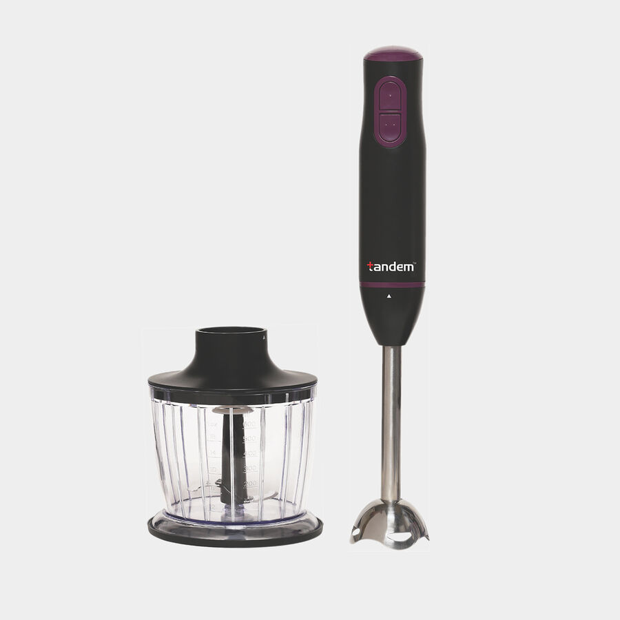 Electric Hand Blender 400W With Chopping Attachment, , large image number null