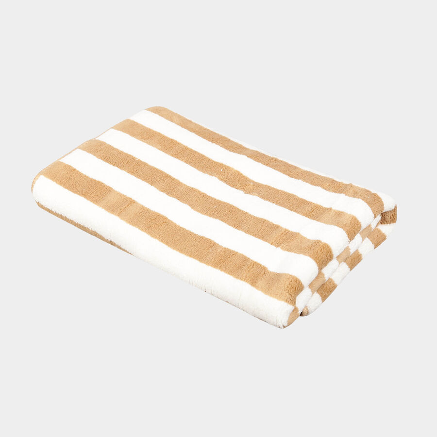 Beige Microfiber Bath Towel, , large image number null