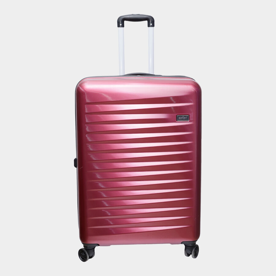 8-Wheel Wine Polycarbonate Hard Case Trolley, Large, , large image number null
