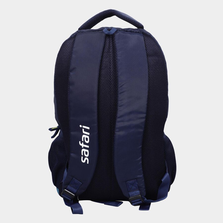 Dark Blue Polyester Backpack, 30 L (Approx), , large image number null