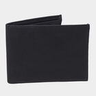 Men's Black Polyurethane Wallet, , small image number null