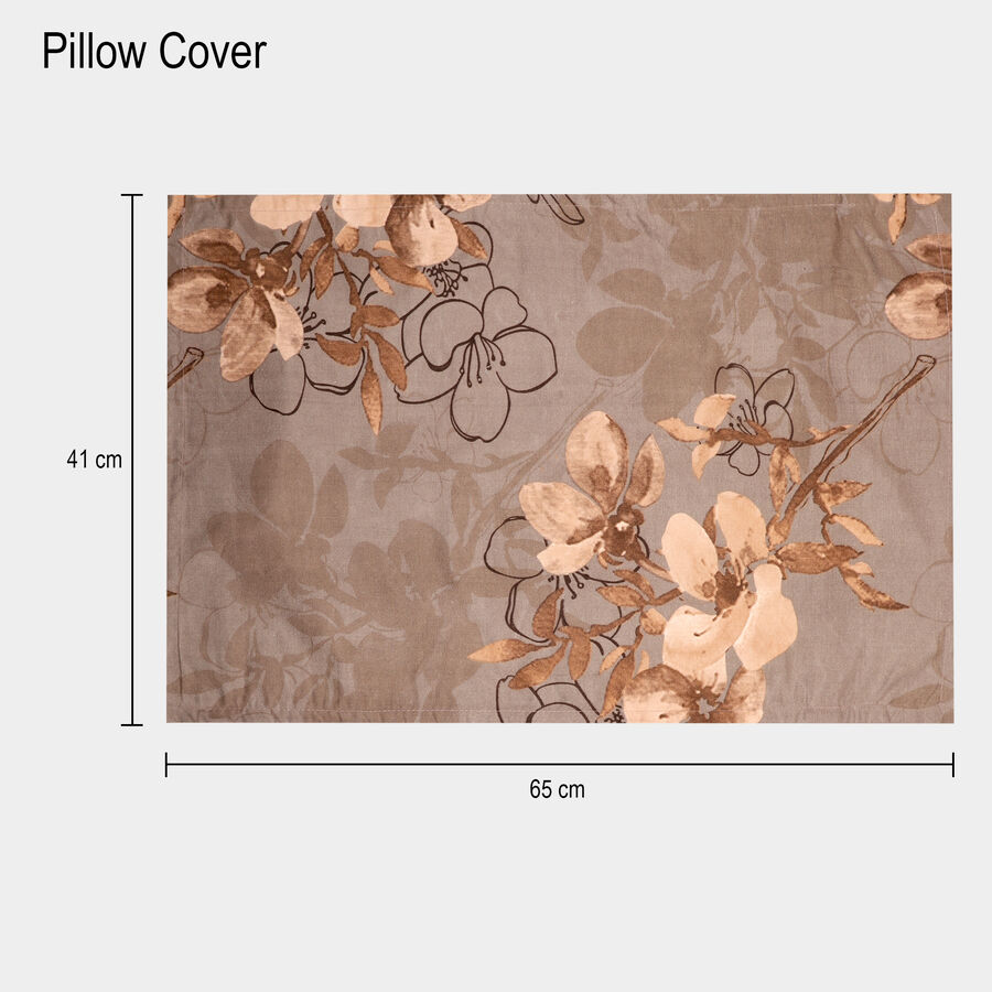 120 GSM Brown Microfiber Double Bedsheet, , large image number null