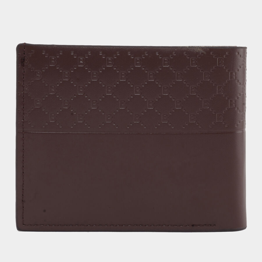 Men PU Brown Wallet, , large image number null