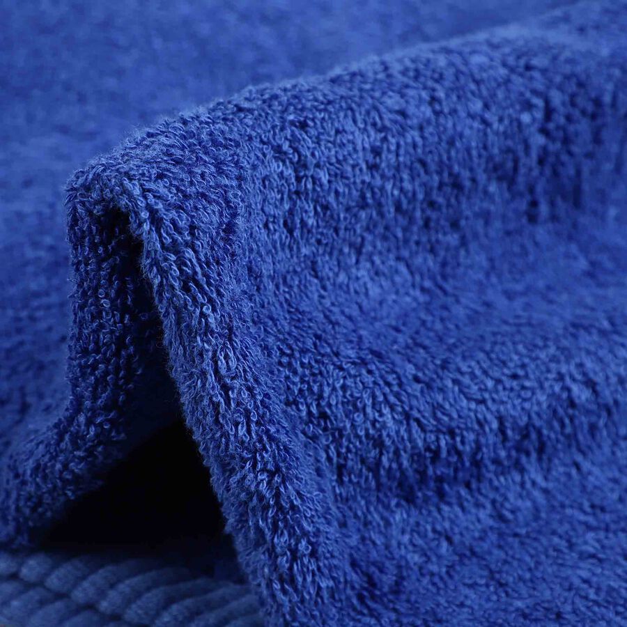 450 GSM Blue Cotton Bath Towel, , large image number null