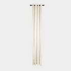 5ft. Cream Polyester Curtain, , small