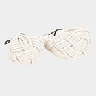 Cream Microfiber Tieback Rope, , small image number null