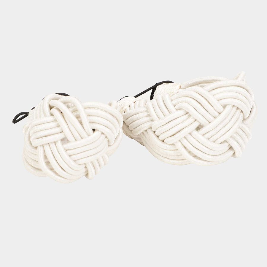 Cream Microfiber Tieback Rope, , large image number null