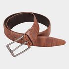 Men's Tan Polyurethane Casual Belt, , small image number null