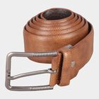 Men's Tan Polyurethane Casual Belt, , small