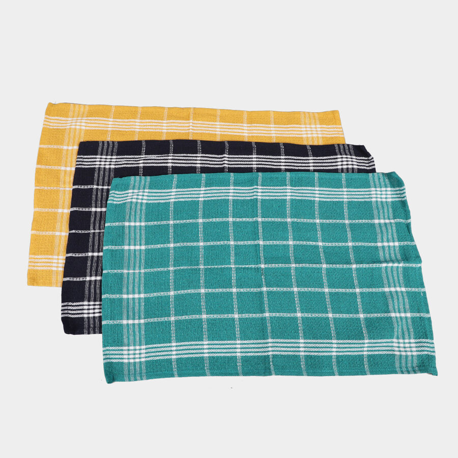 Blue Cotton Kitchen Napkin, , large image number null