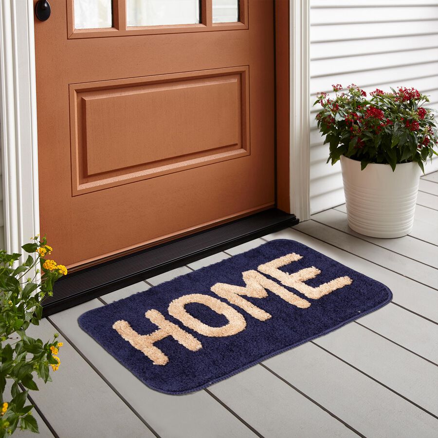 Anti-Skid Polyester Bath Mat, Set of 2, , large image number null
