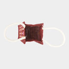 Maroon Printed Jute Lunch Bag, , small image number null