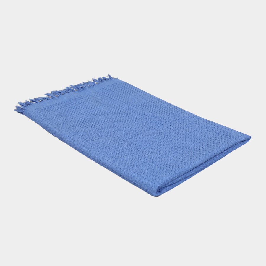 280 GSM Blue Cotton Bath Towel, , large image number null