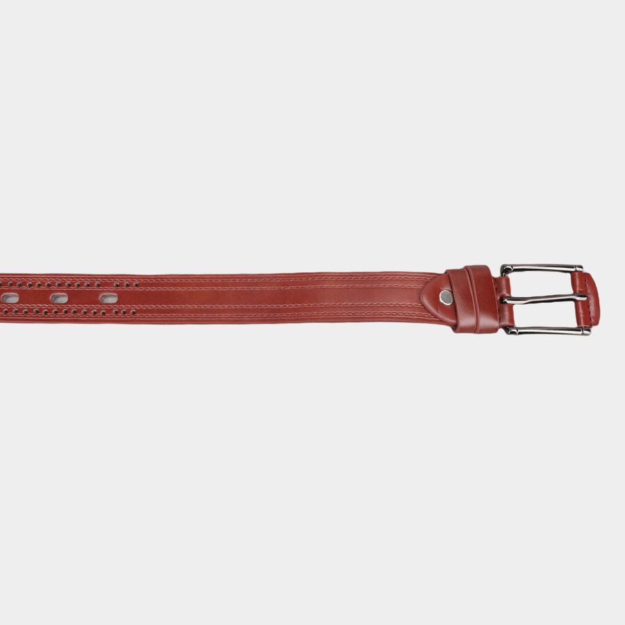 Women's Brown Polyurethane Belt, , large image number null