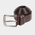 Men's Brown Polyurethane Casual Belt, , small